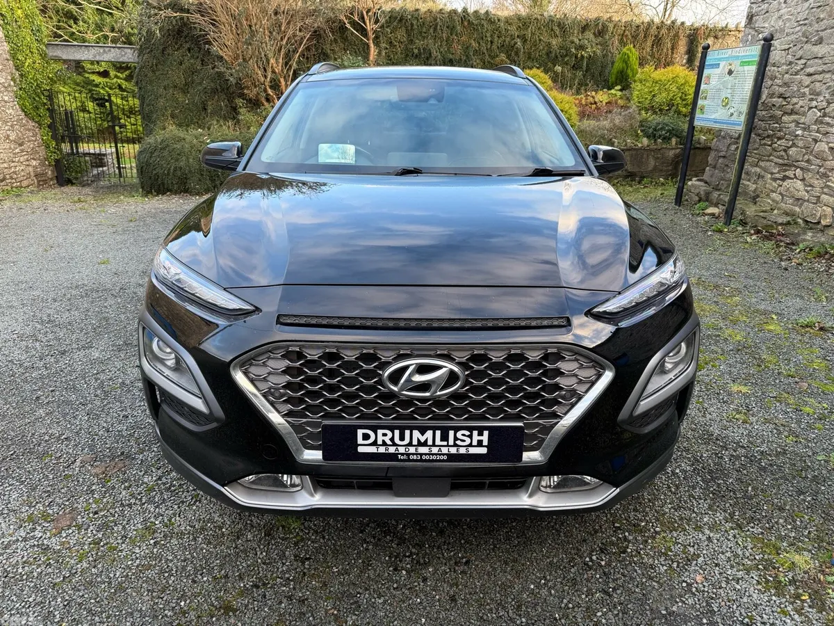 Hyundai KONA Hatchback, Petrol Hybrid, 2020, Black