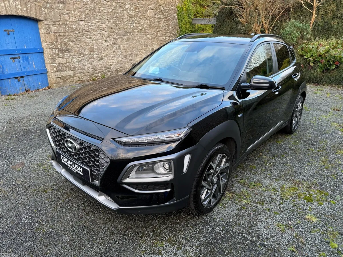 Hyundai KONA Hatchback, Petrol Hybrid, 2020, Black