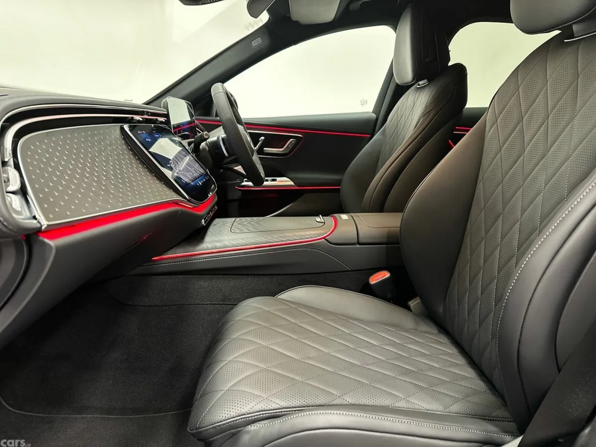 Mercedes-Benz E-Class Saloon, Petrol Plug-in Hybrid, 2026, Red
