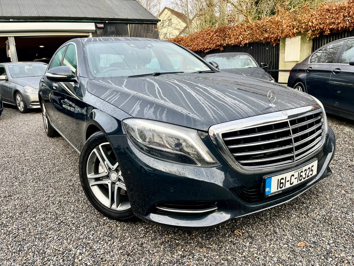 Mercedes-Benz S-Class Saloon, Diesel, 2016, Blue