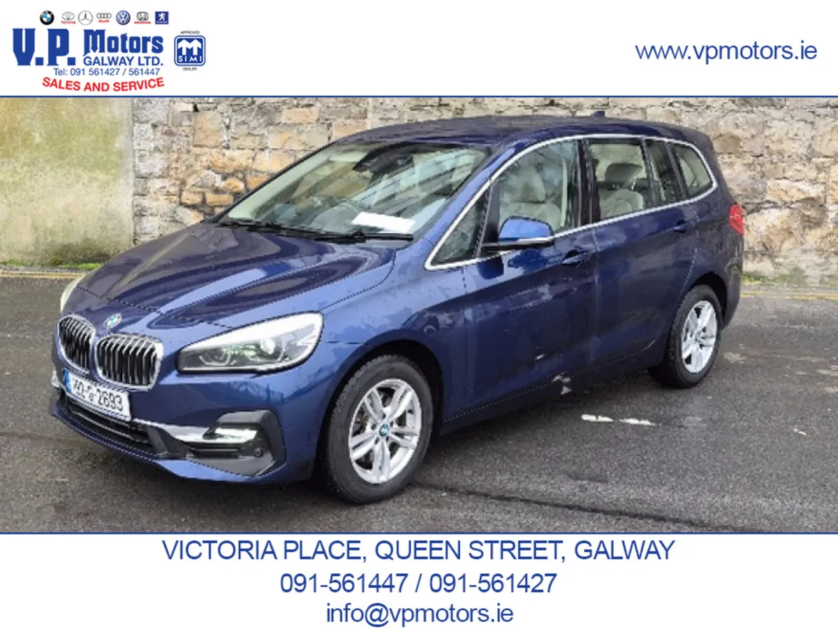 BMW 2-Series MPV, Diesel, 2019, Blue