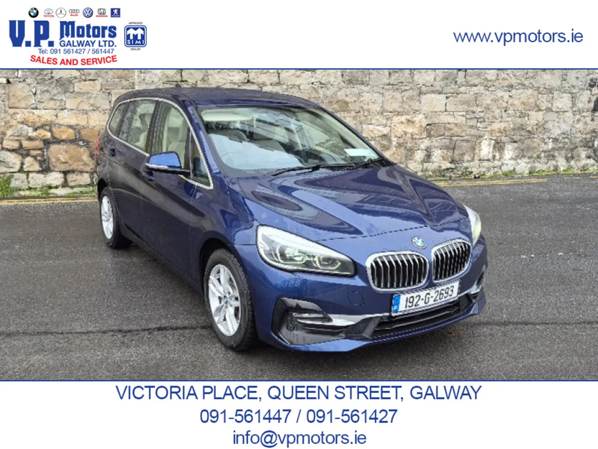 BMW 2-Series MPV, Diesel, 2019, Blue