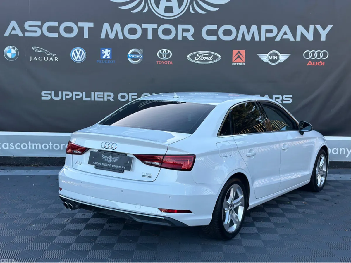 Audi A3 Saloon, Petrol, 2018, White