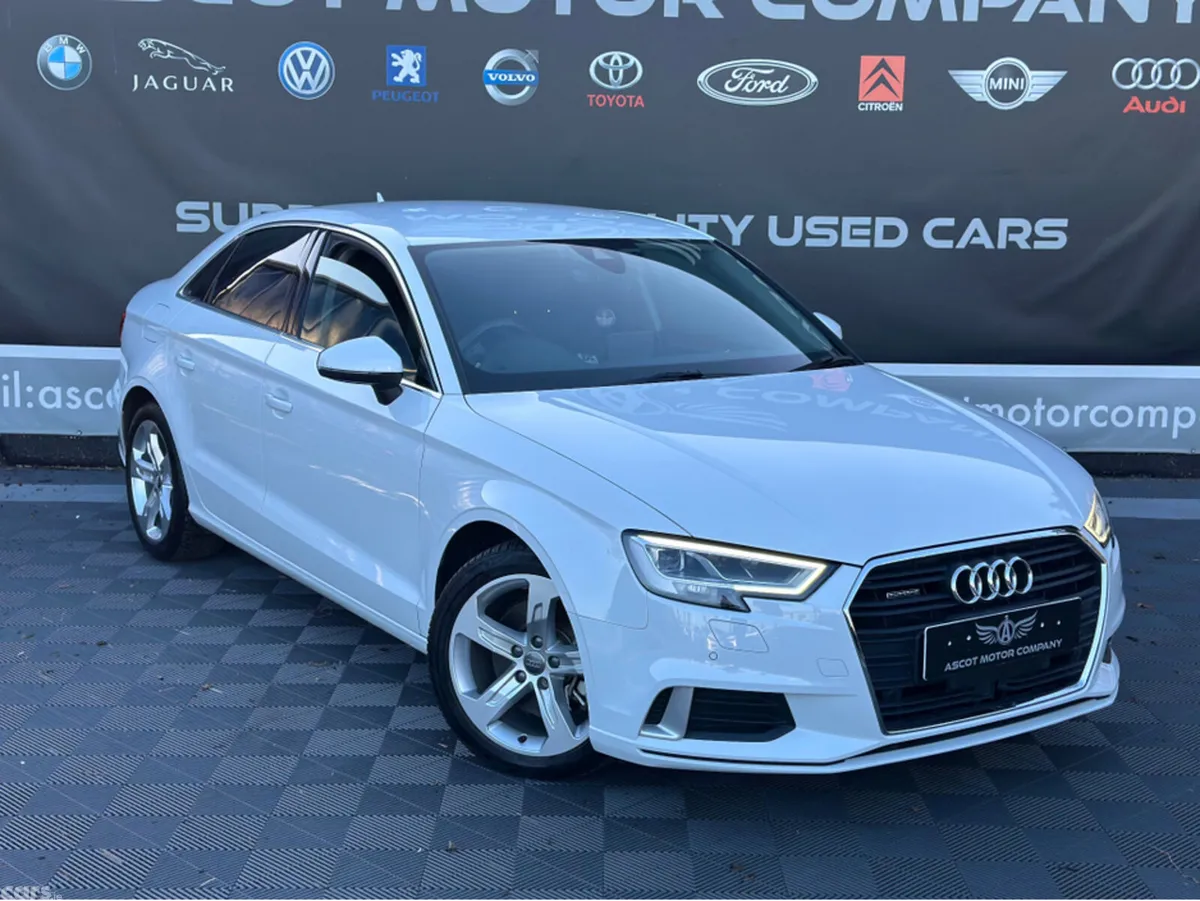 Audi A3 Saloon, Petrol, 2018, White