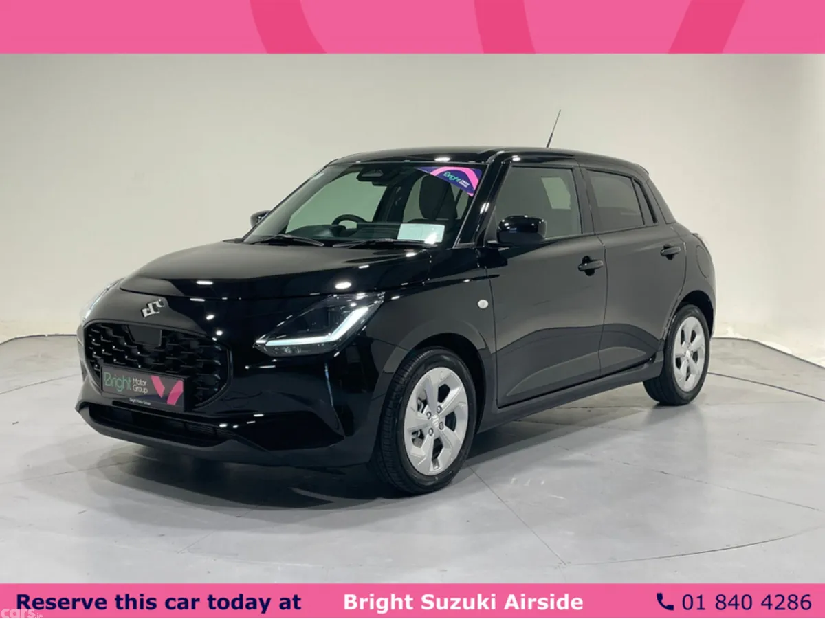 Suzuki Swift Hatchback, Petrol Hybrid, 2027, Black