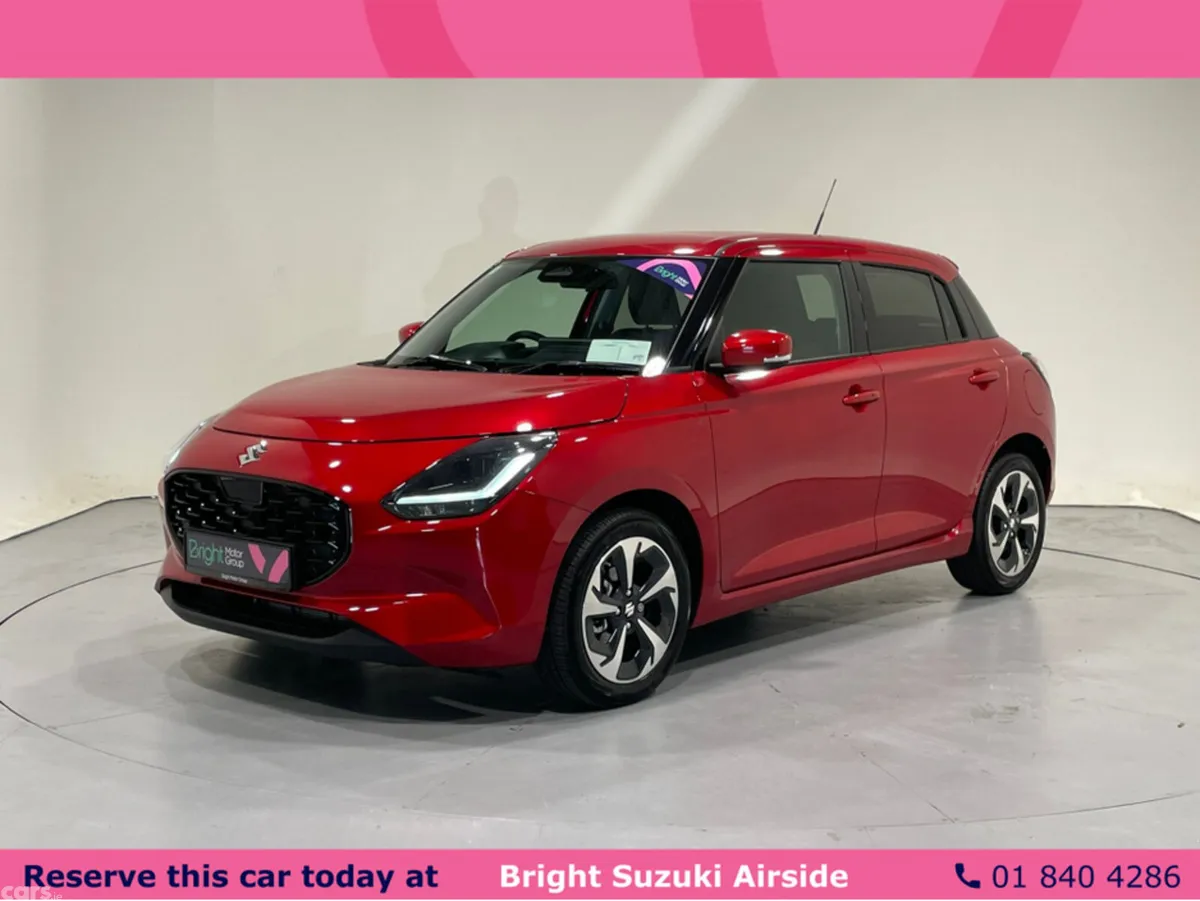 Suzuki Swift Hatchback, Petrol Hybrid, 2027, Red