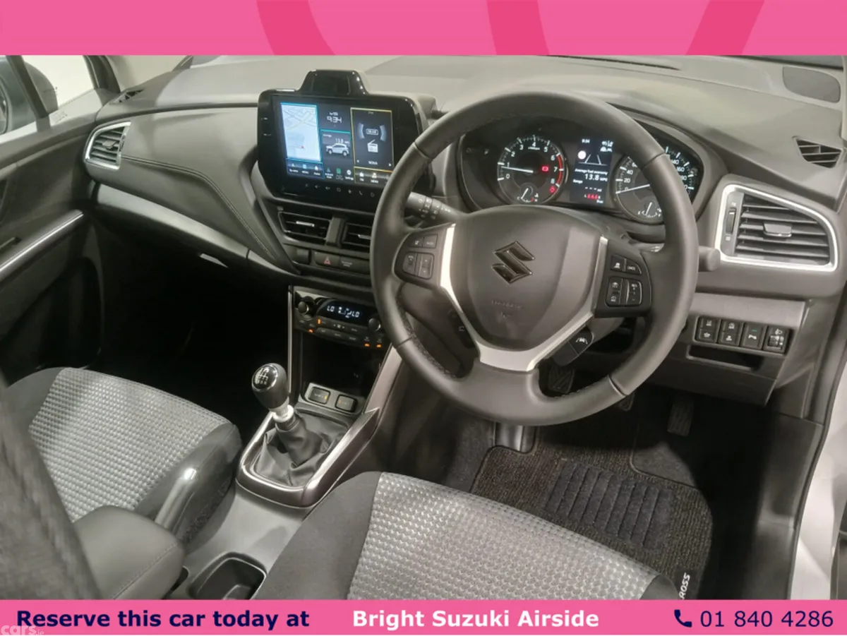 Suzuki S-CROSS SUV, Petrol Hybrid, 2027, Red
