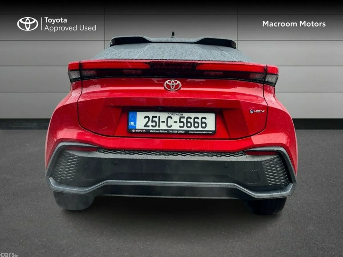 Toyota C-HR SUV, Petrol Hybrid, 2025, Red