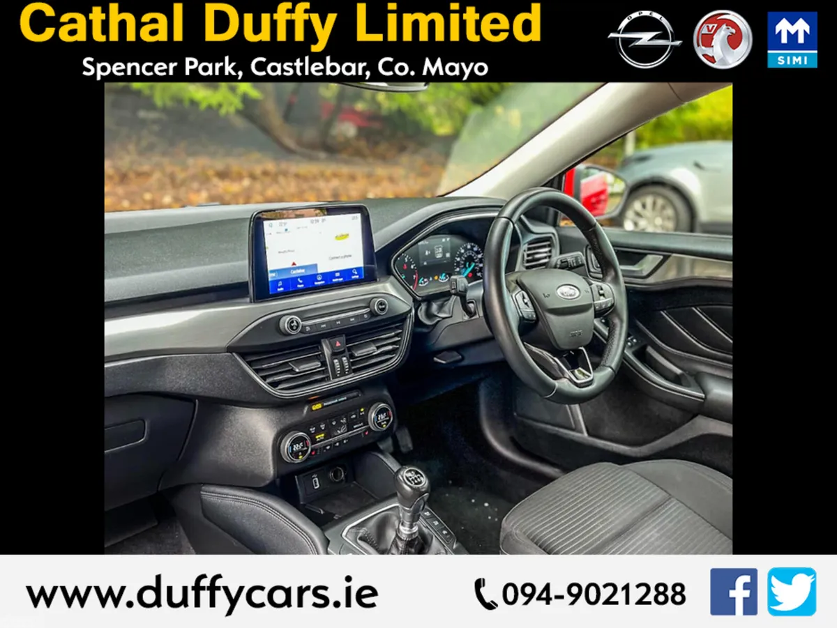 Ford Focus Hatchback, Petrol, 2020, Red