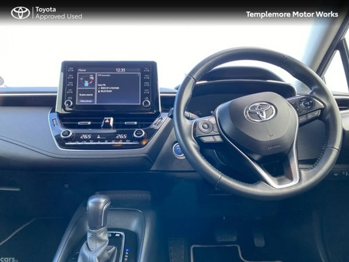 Toyota Corolla Saloon, Petrol Hybrid, 2022, Black