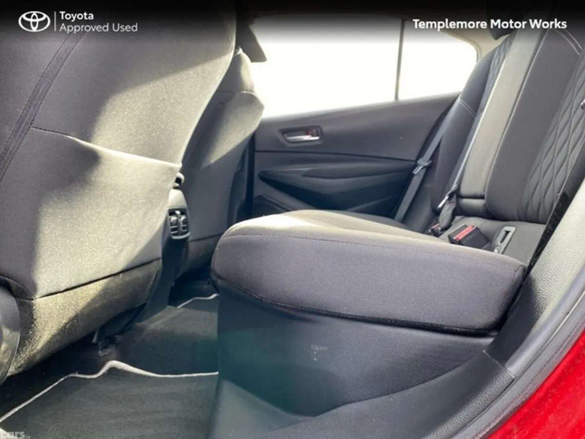 Toyota Corolla Saloon, Petrol Hybrid, 2021, Red