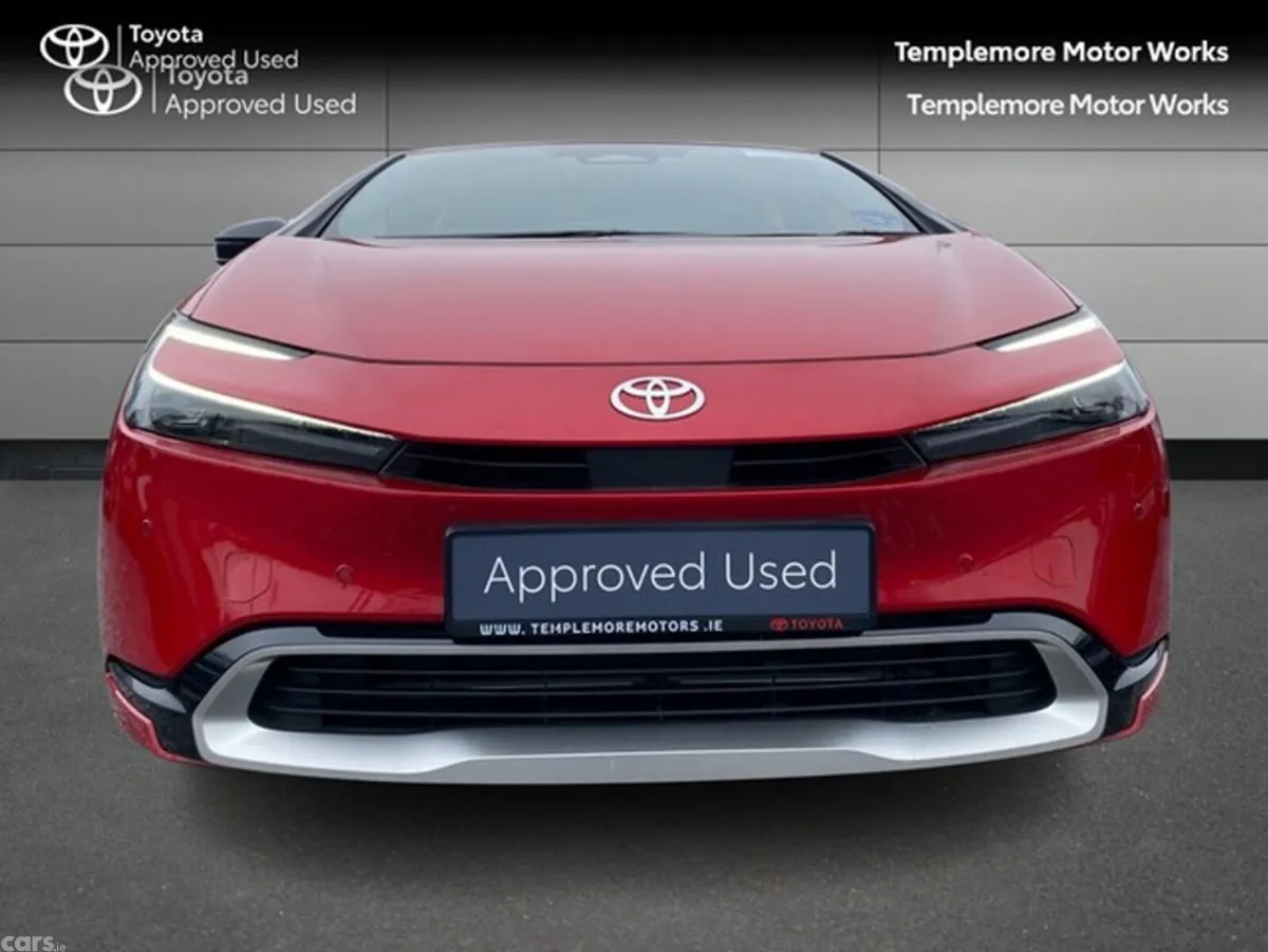 Toyota Prius Hatchback, Petrol Plug-in Hybrid, 2023, Red