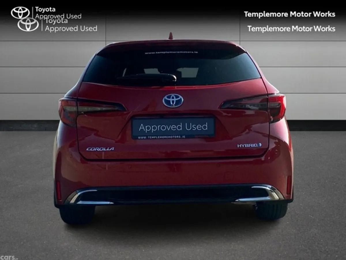 Toyota Corolla Estate, Petrol Hybrid, 2024, Red