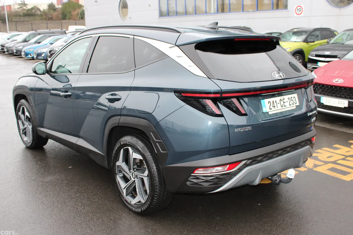 Hyundai Tucson SUV, Petrol Hybrid, 2024, Blue