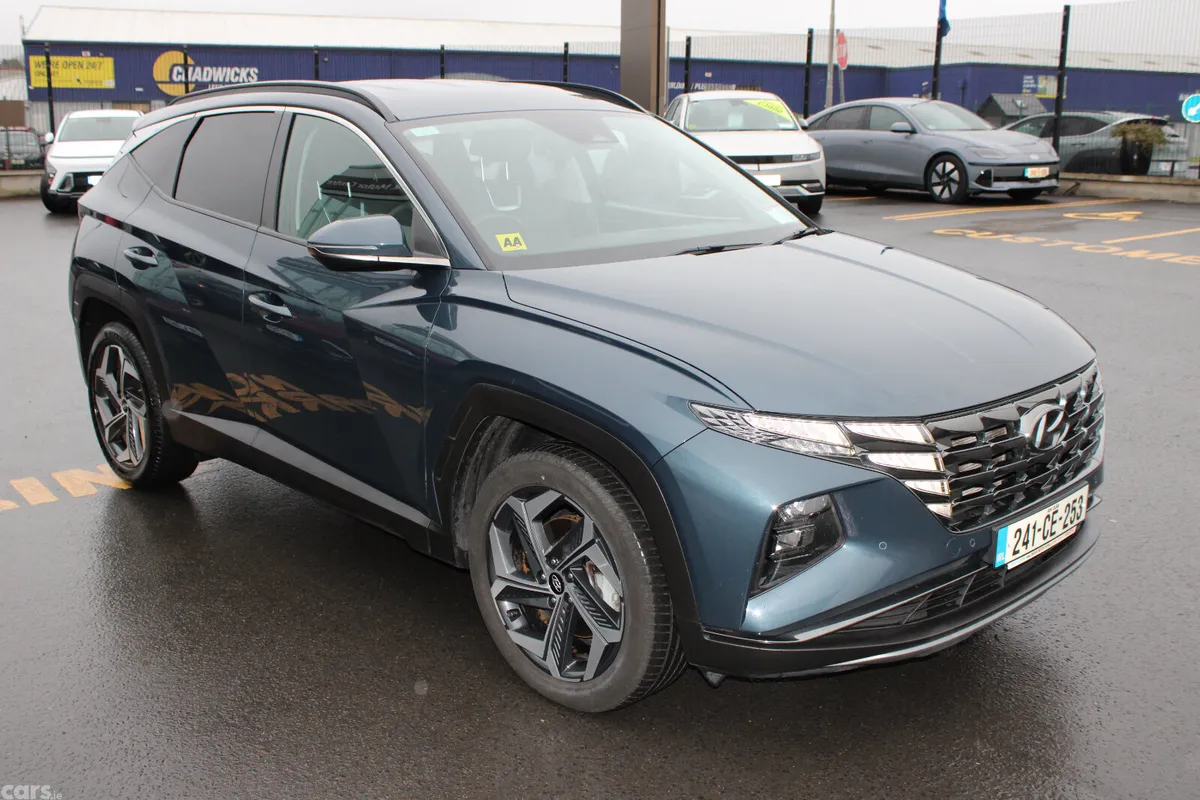 Hyundai Tucson SUV, Petrol Hybrid, 2024, Blue