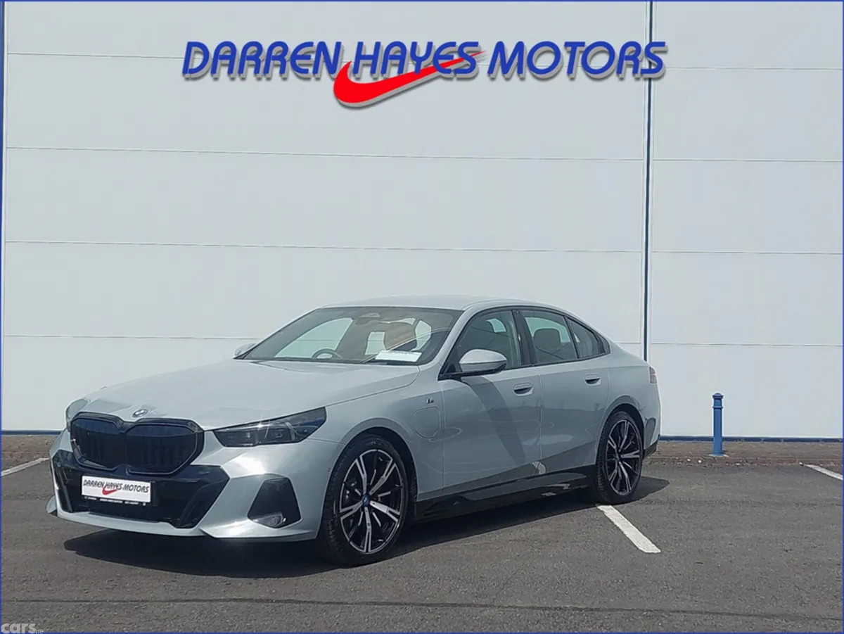 BMW 5-Series Saloon, Petrol Plug-in Hybrid, 2025, Grey