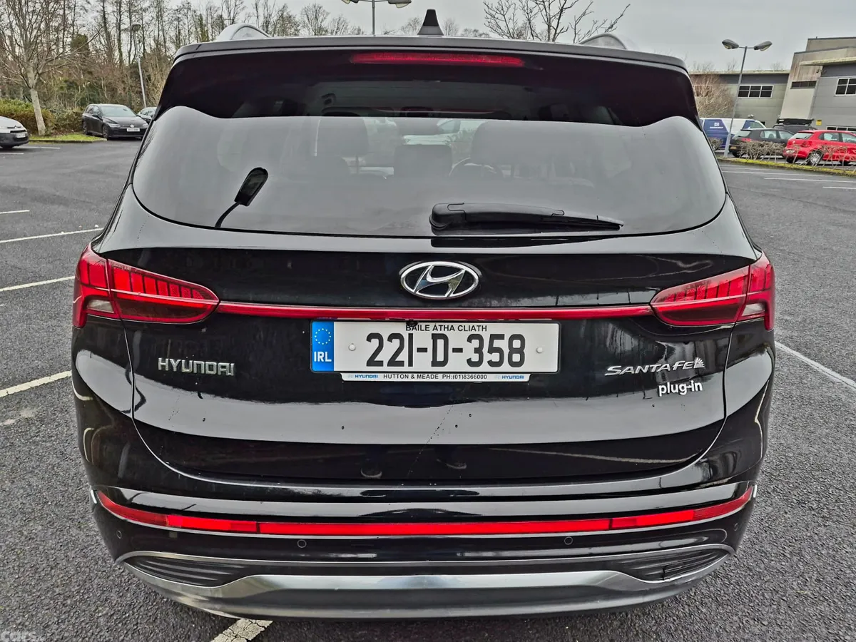 Hyundai Santa Fe SUV, Petrol Plug-in Hybrid, 2022, Black