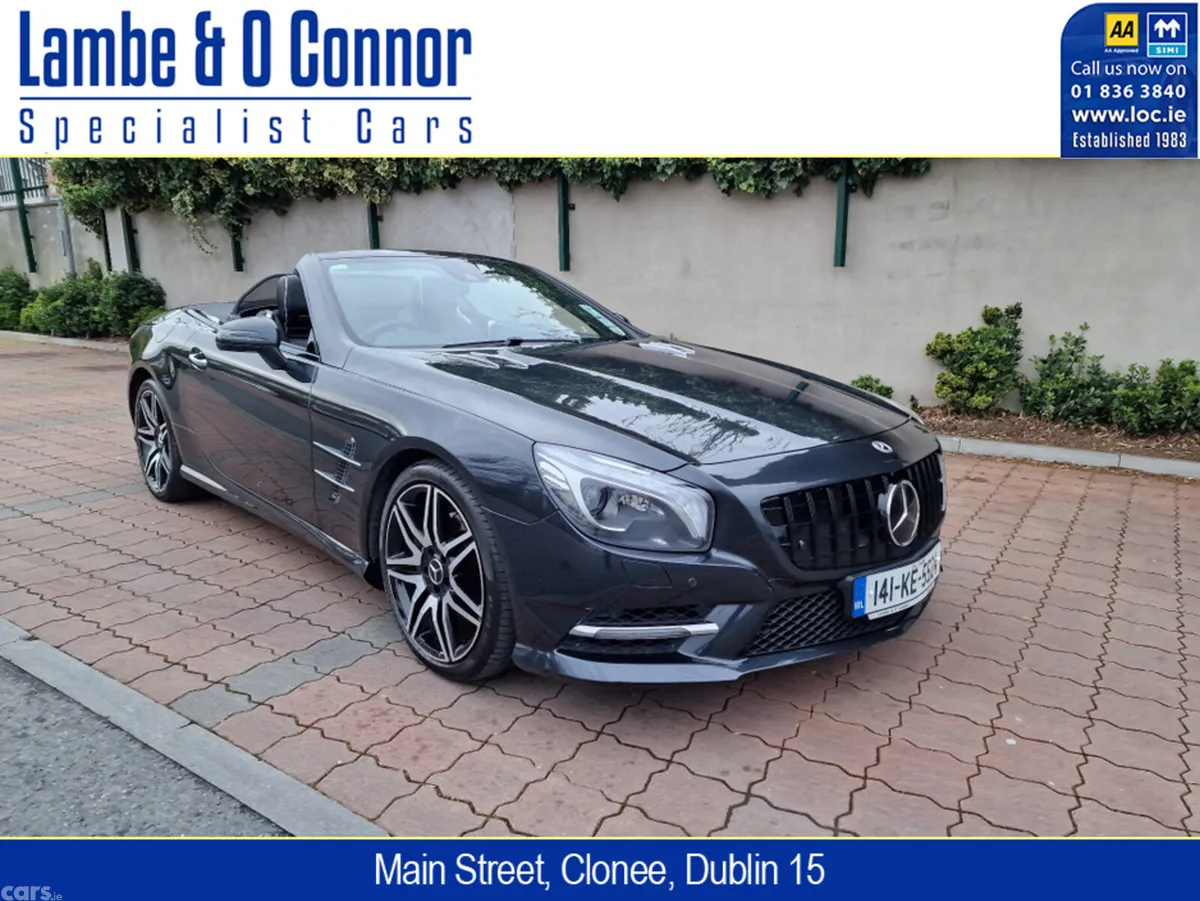 Mercedes-Benz SL-Class Convertible, Petrol, 2014, Black
