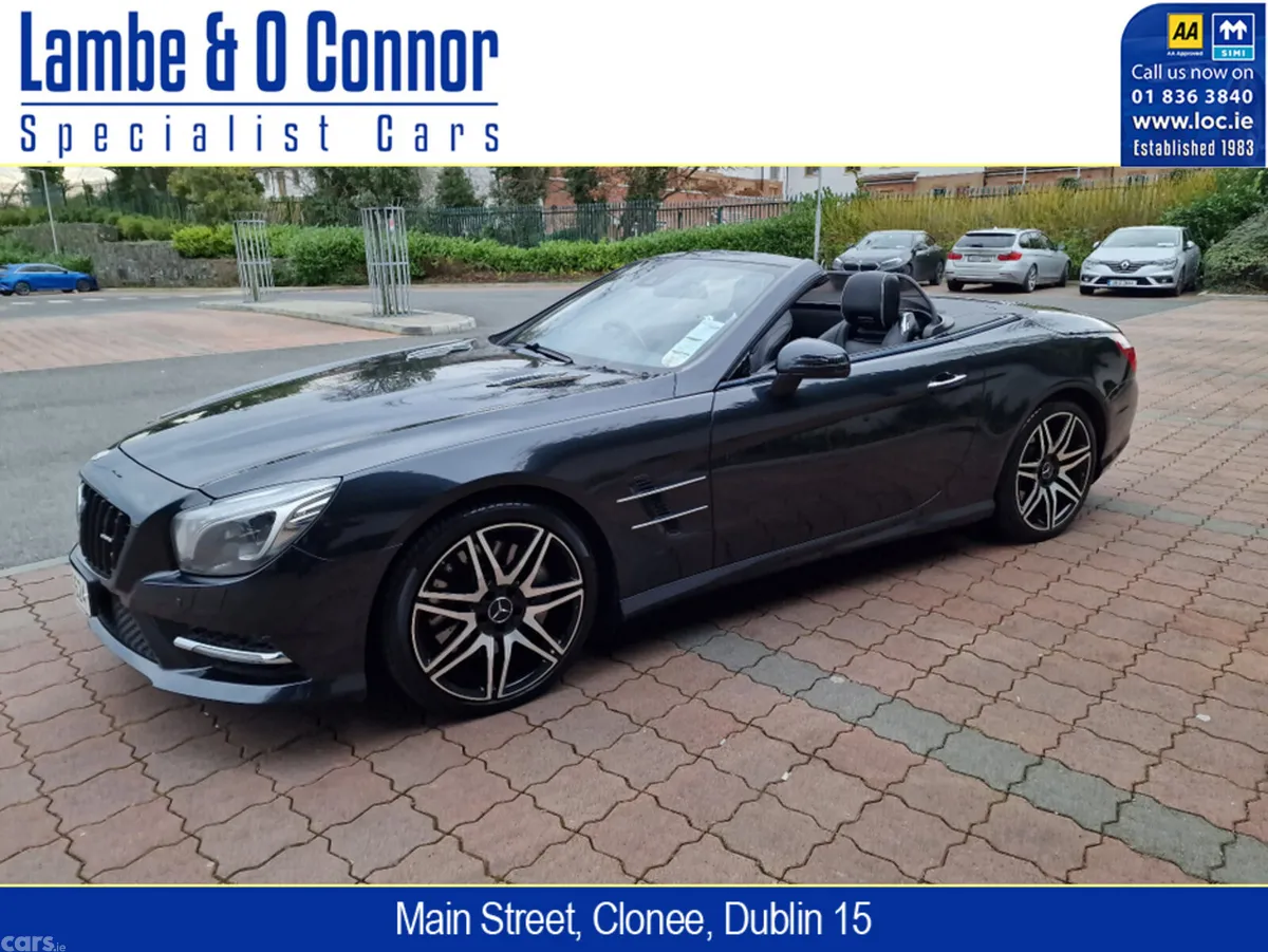 Mercedes-Benz SL-Class Convertible, Petrol, 2014, Black