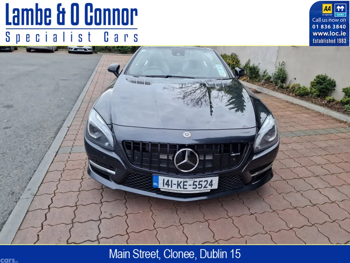 Mercedes-Benz SL-Class Convertible, Petrol, 2014, Black
