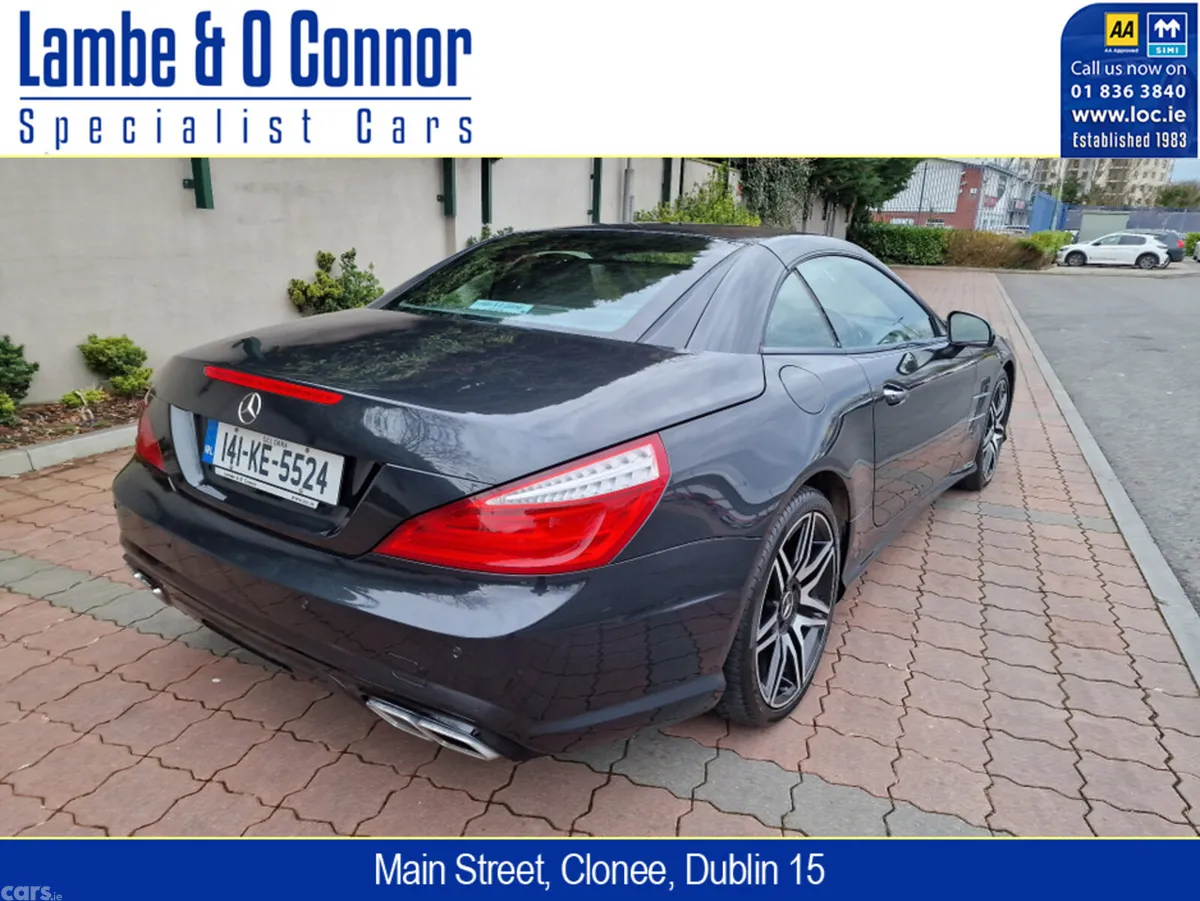 Mercedes-Benz SL-Class Convertible, Petrol, 2014, Black