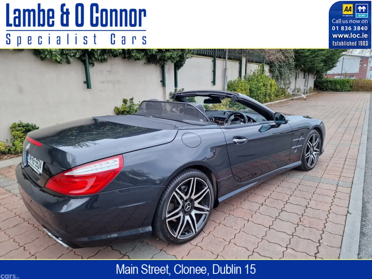 Mercedes-Benz SL-Class Convertible, Petrol, 2014, Black