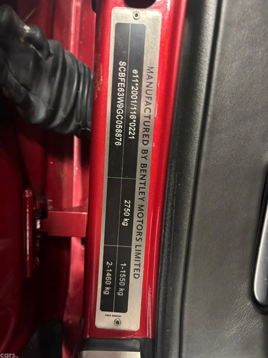 Bentley Continental Coupe, Petrol, 2016, Red