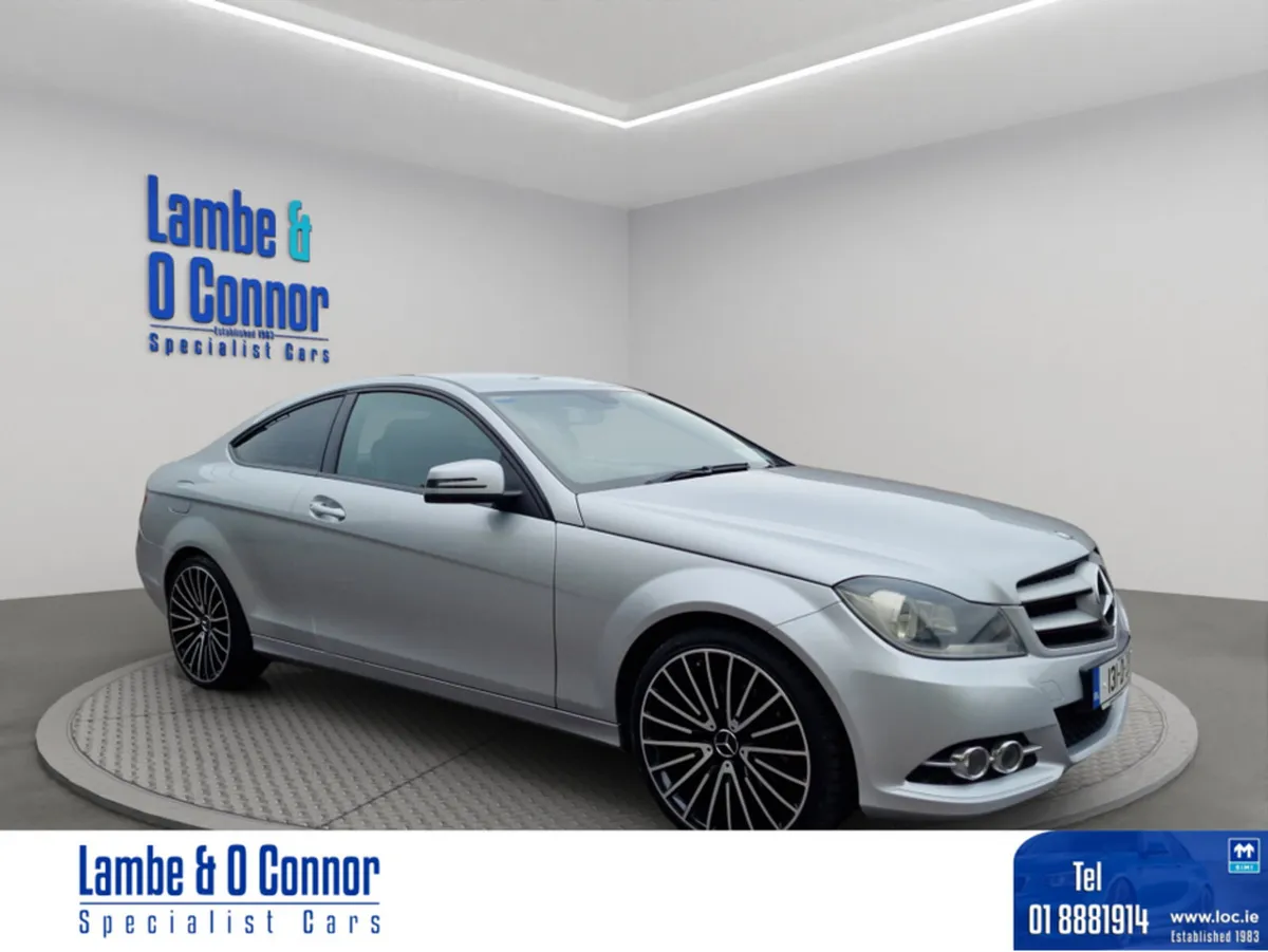 Mercedes-Benz C-Class Coupe, Diesel, 2013, Silver