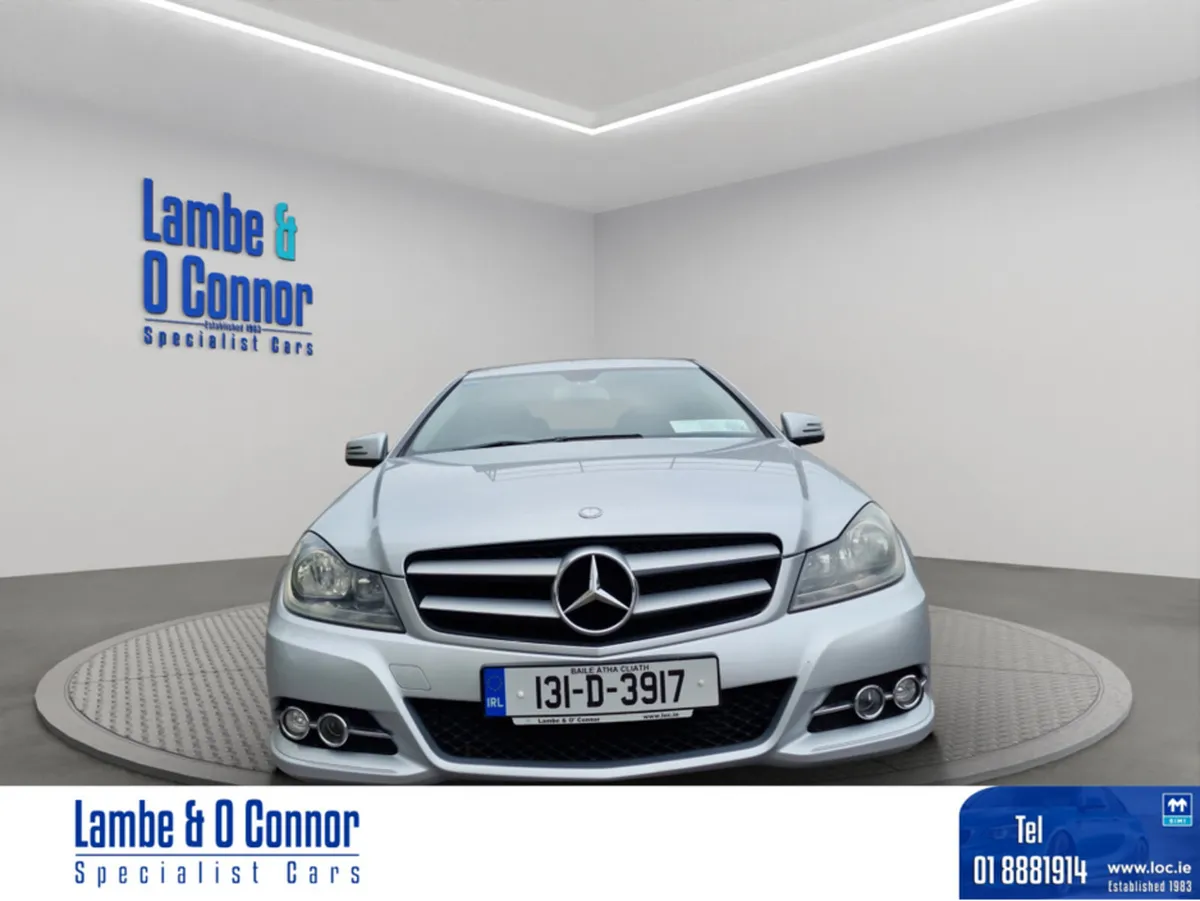 Mercedes-Benz C-Class Coupe, Diesel, 2013, Silver