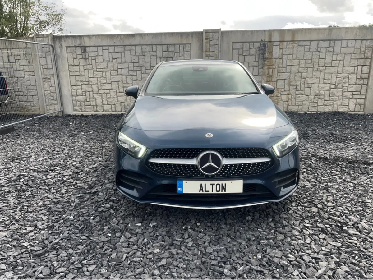 Mercedes-Benz A-Class Saloon, Petrol Hybrid, 2020, Blue