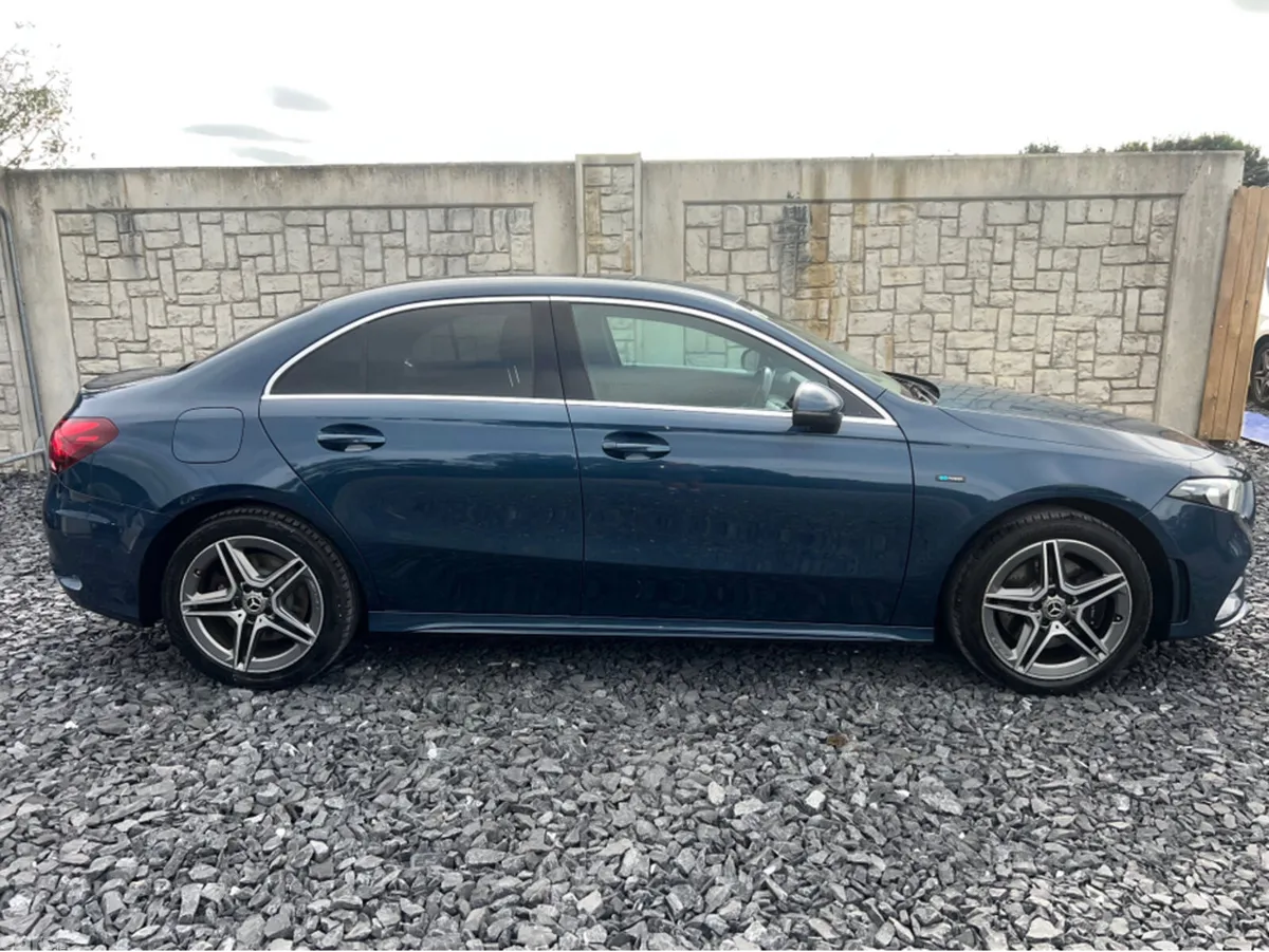 Mercedes-Benz A-Class Saloon, Petrol Hybrid, 2020, Blue