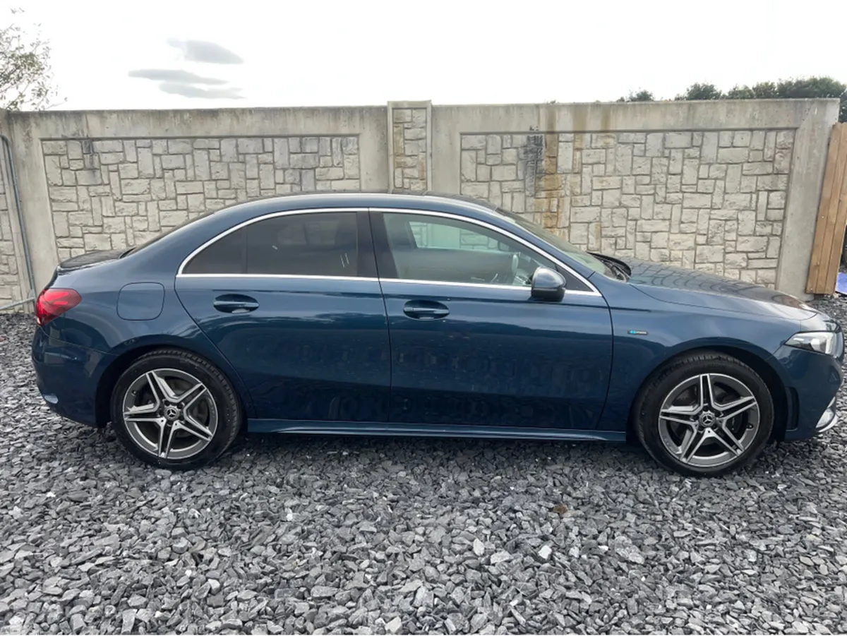 Mercedes-Benz A-Class Saloon, Petrol Hybrid, 2020, Blue