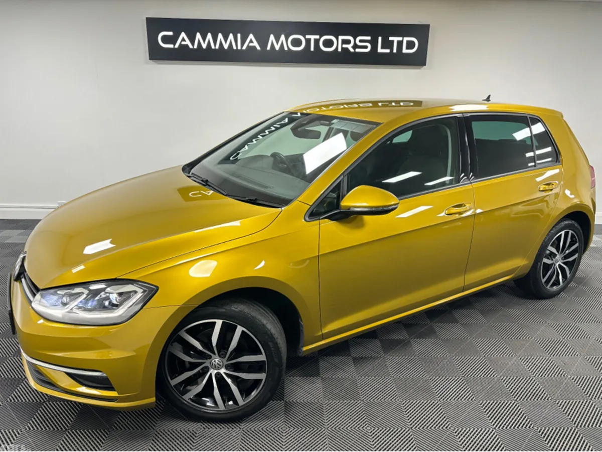 Volkswagen Golf Hatchback, Petrol, 2019, Gold