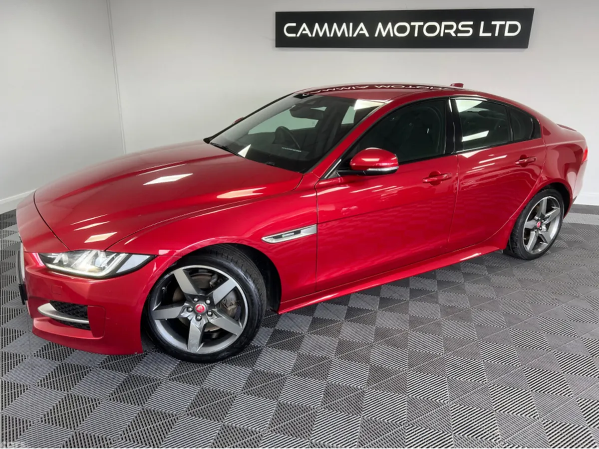 Jaguar XE Saloon, Diesel, 2017, Red