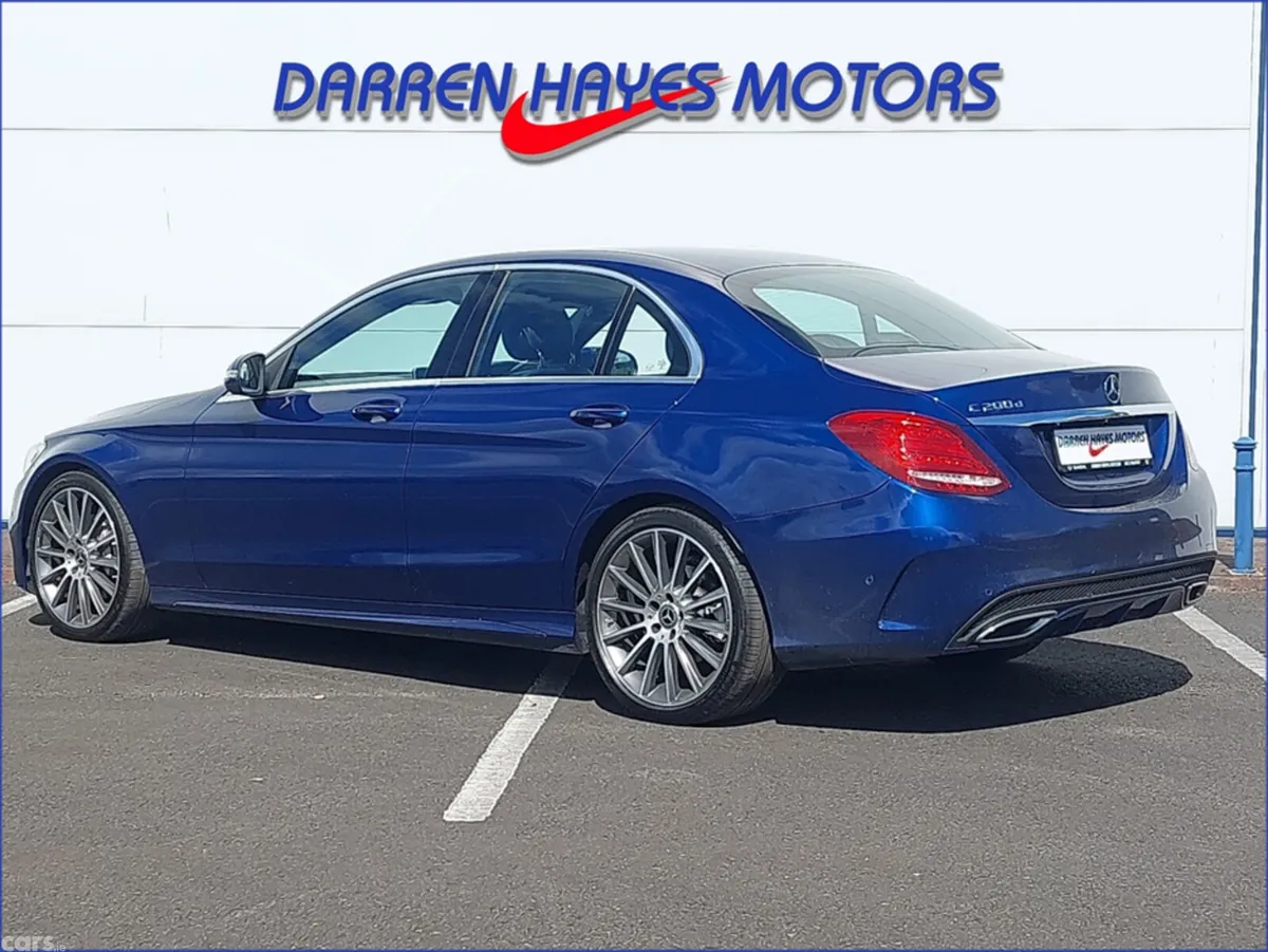 Mercedes-Benz C-Class Saloon, Diesel, 2018, Blue