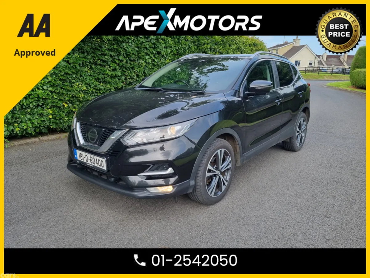 Nissan Qashqai Hatchback, Diesel, 2018, Black