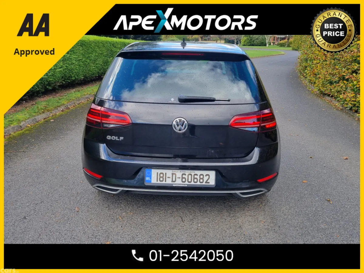 Volkswagen Golf Hatchback, Petrol, 2018, Black