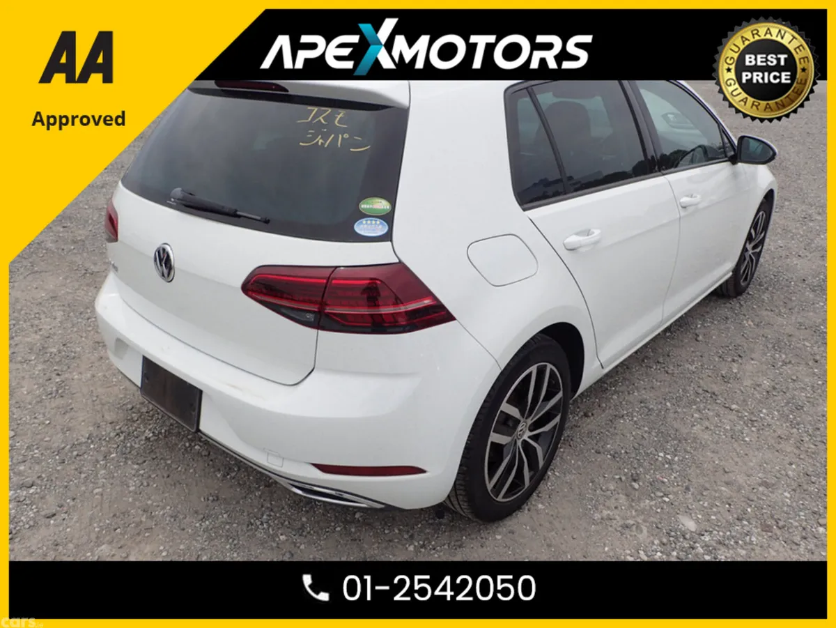 Volkswagen Golf Hatchback, Petrol, 2018, White