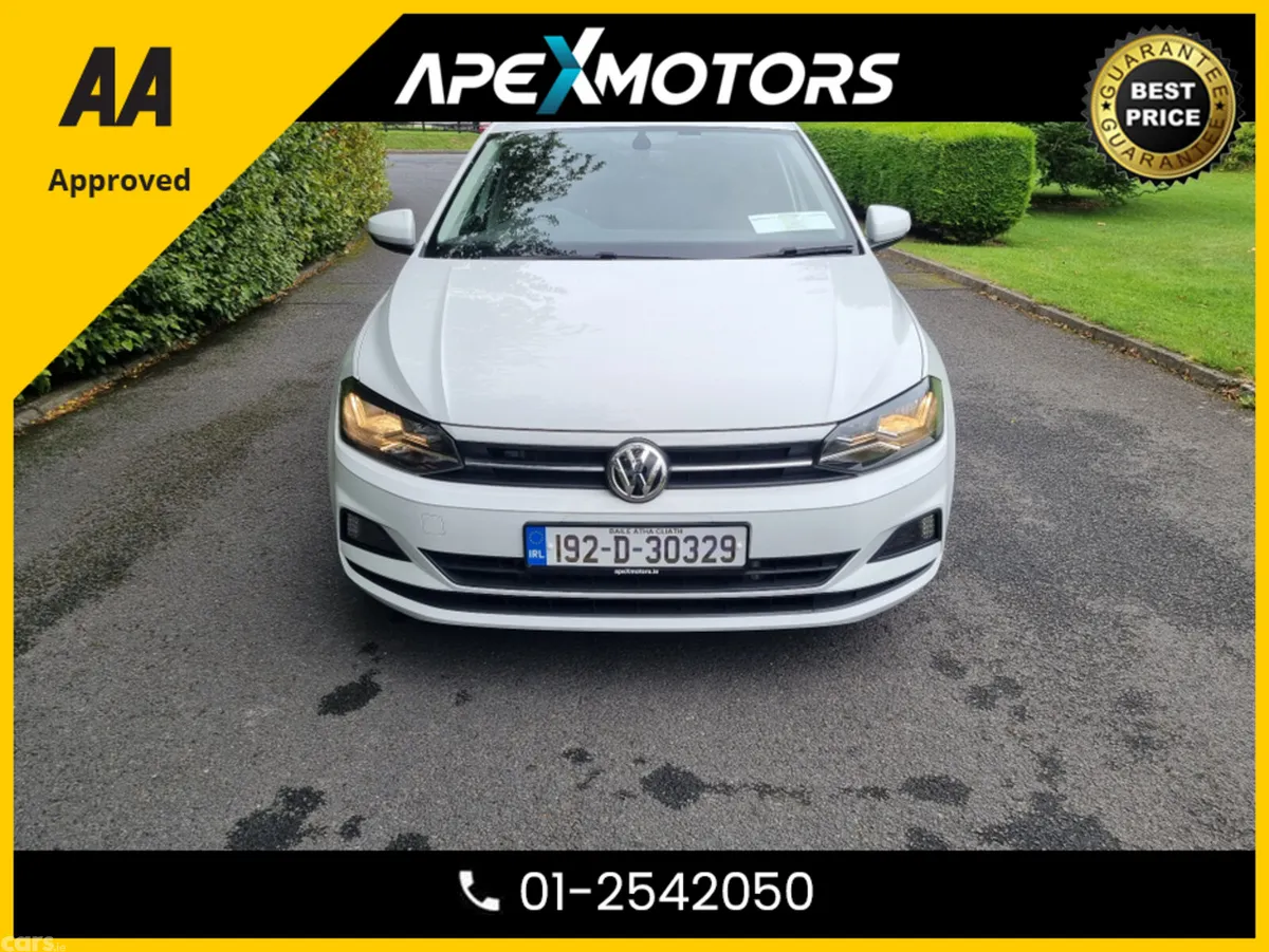 Volkswagen Polo Hatchback, Petrol, 2019, White