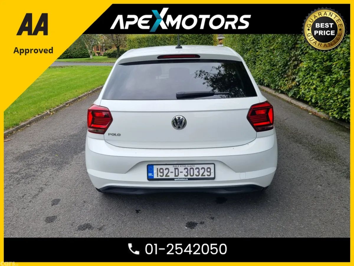Volkswagen Polo Hatchback, Petrol, 2019, White