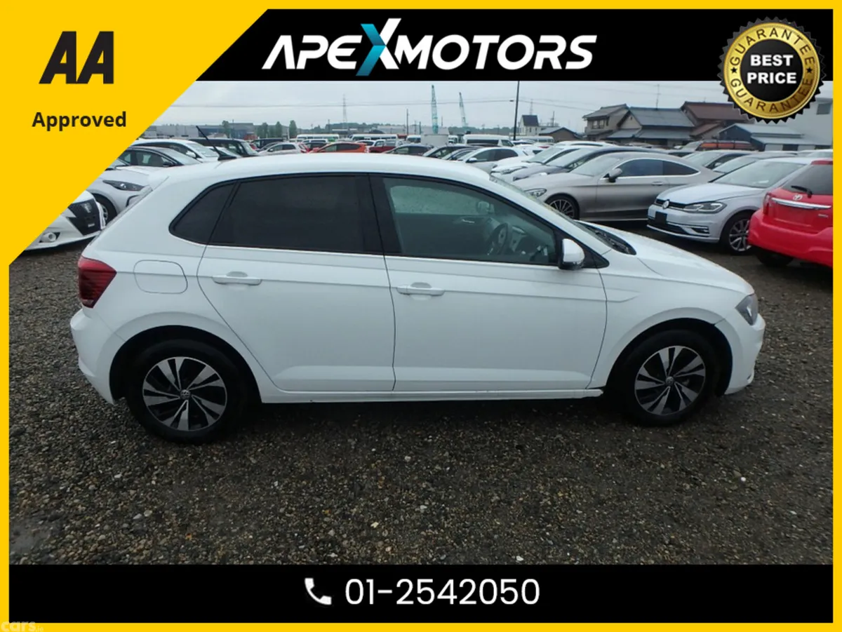 Volkswagen Polo Hatchback, Petrol, 2019, White