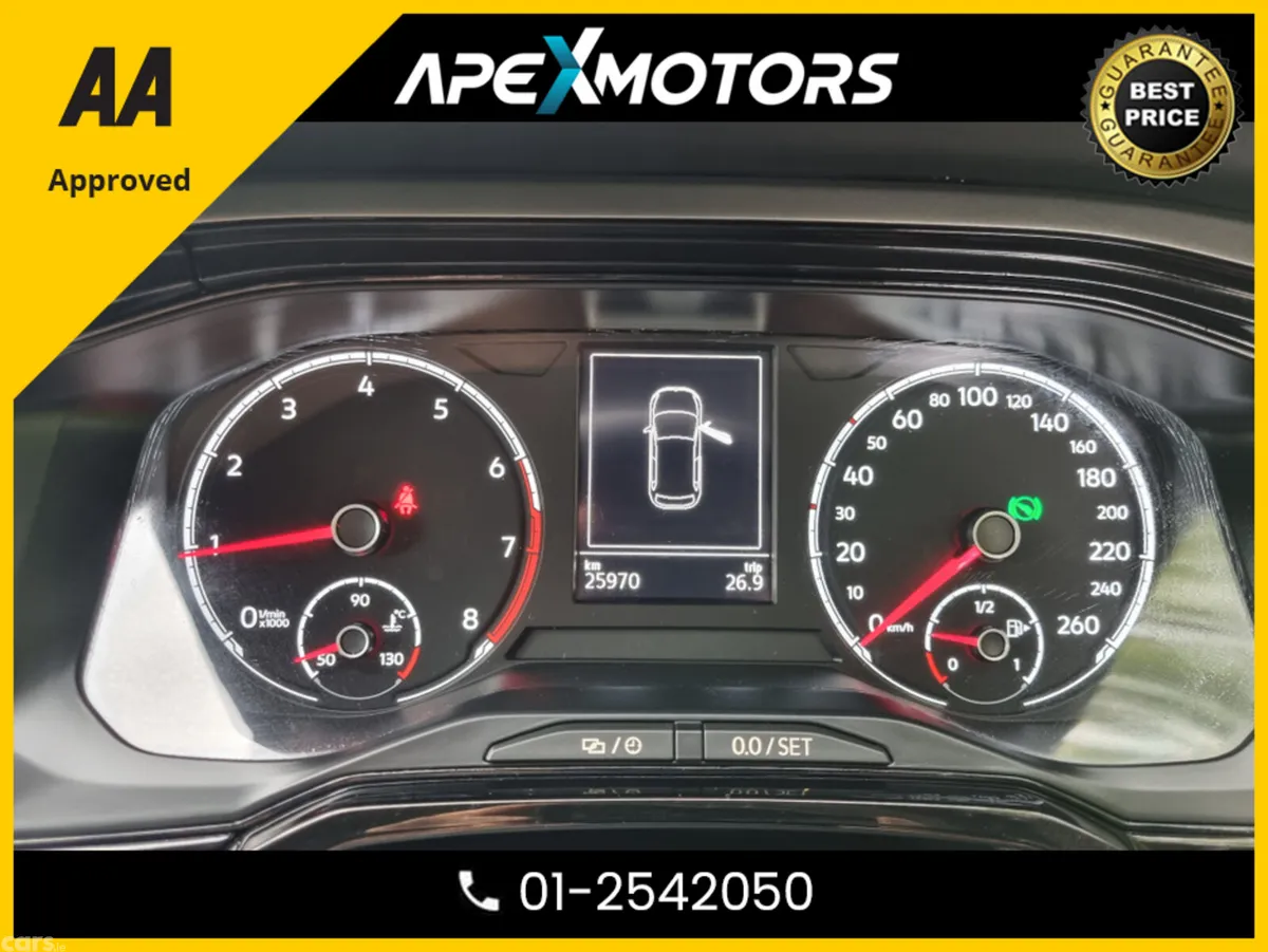Volkswagen Polo Hatchback, Petrol, 2019, White