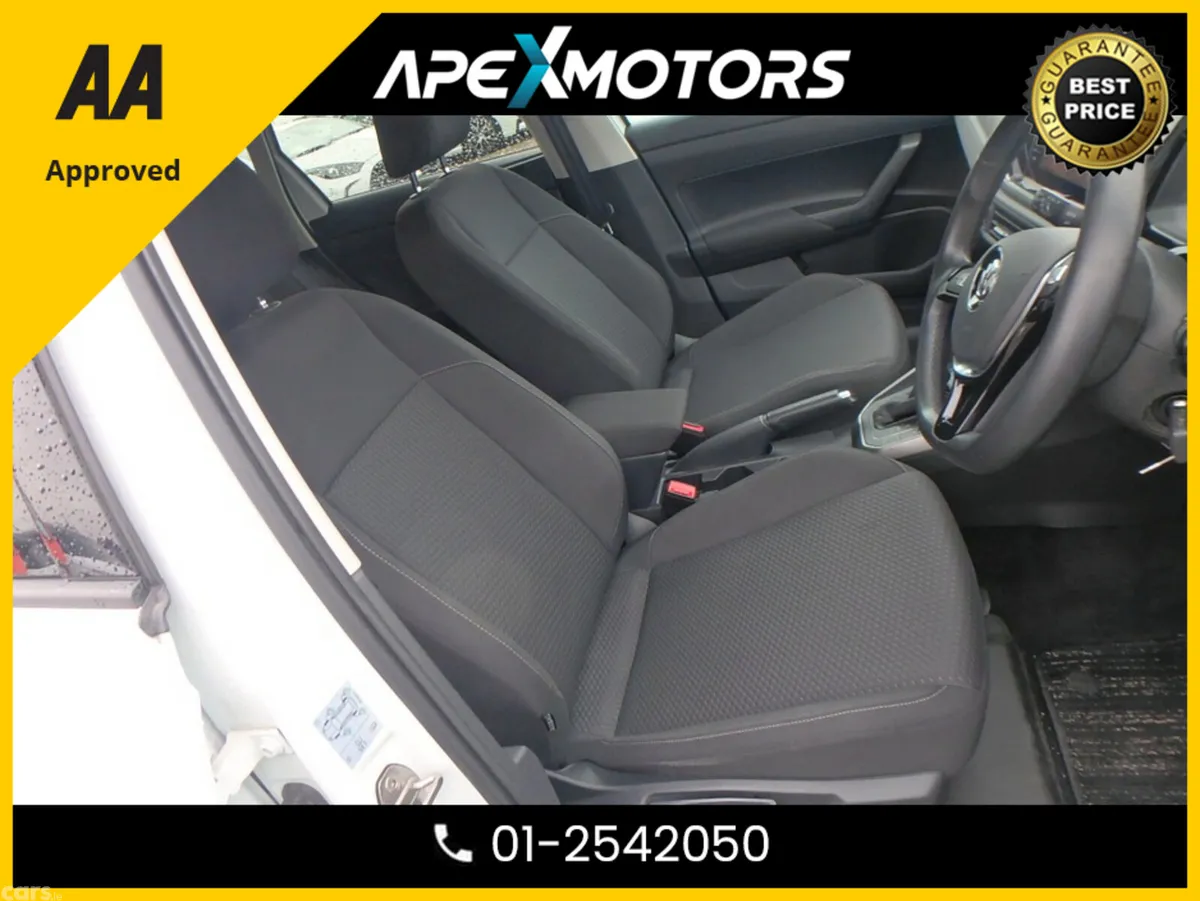 Volkswagen Polo Hatchback, Petrol, 2019, White