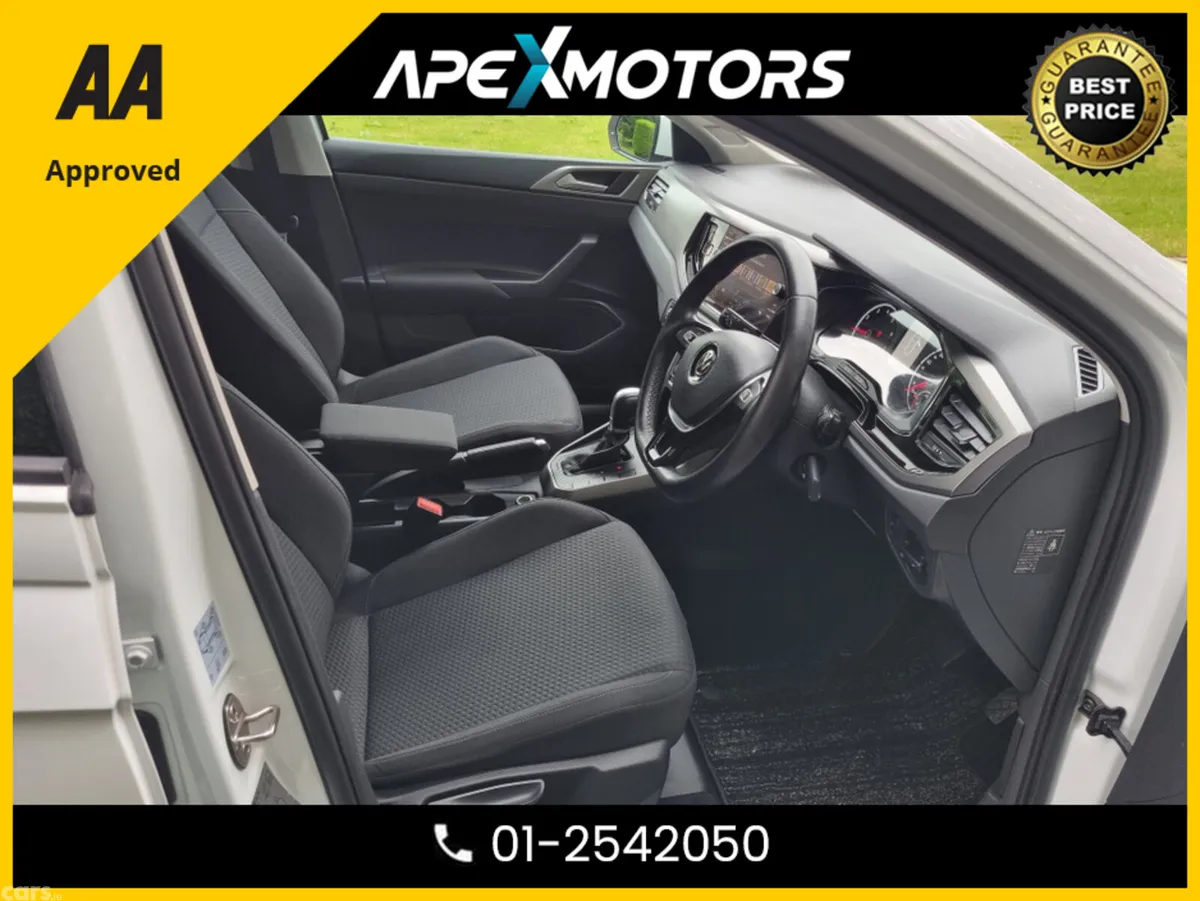 Volkswagen Polo Hatchback, Petrol, 2019, White