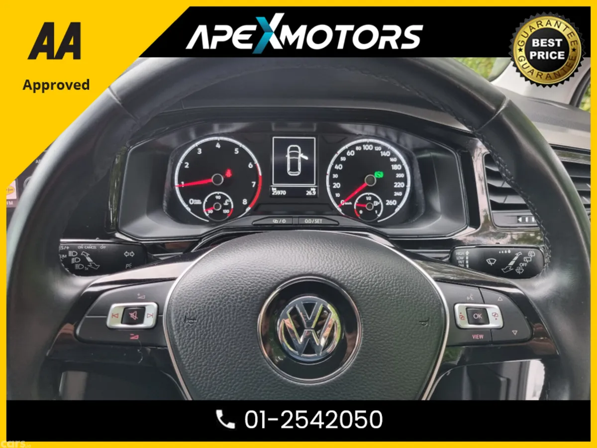 Volkswagen Polo Hatchback, Petrol, 2019, White