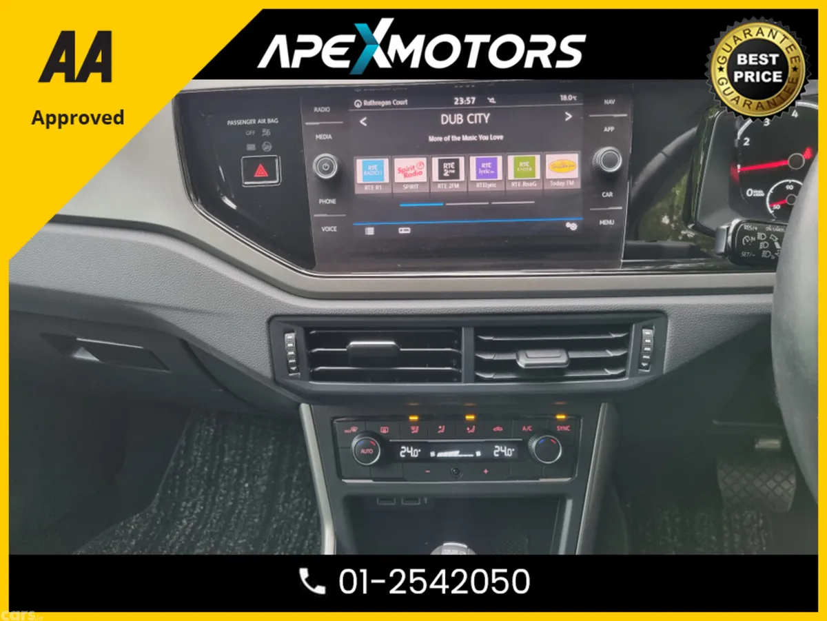 Volkswagen Polo Hatchback, Petrol, 2019, White