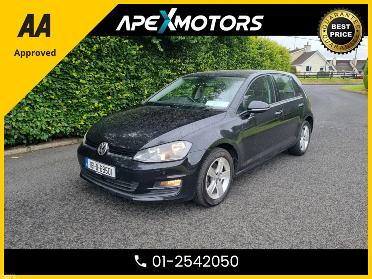 Volkswagen Golf Hatchback, Petrol, 2016, Black