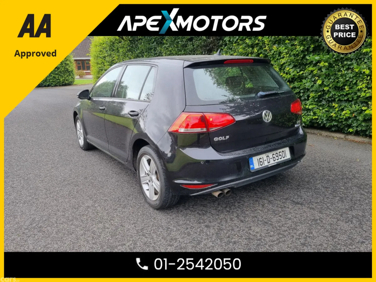Volkswagen Golf Hatchback, Petrol, 2016, Black