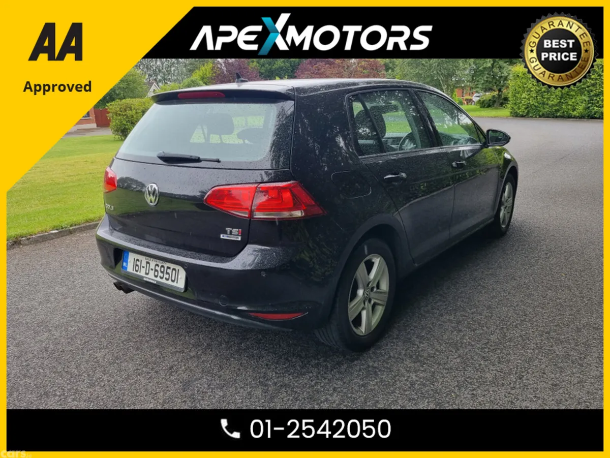Volkswagen Golf Hatchback, Petrol, 2016, Black
