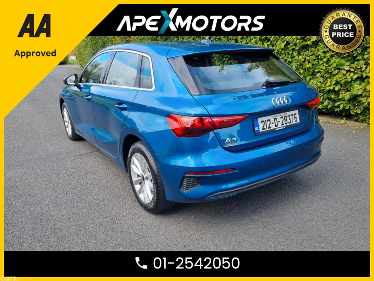 Audi A3 Hatchback, Petrol, 2021, Blue